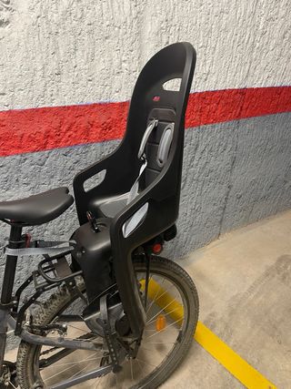 Sillín bici con soporte