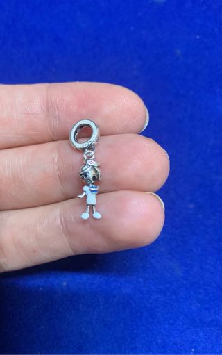 Charm Enfermera Médica Plat pulsera Pandora collar