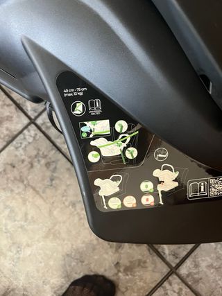 Silla de coche Grupo 0