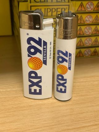 Lotto di 2 accendini - Clipper Expo 92 Sevilla