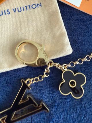 Portachiavi Louis Vuitton charms bicolore