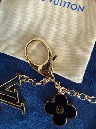 Portachiavi Louis Vuitton charms bicolore