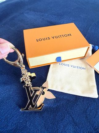 Portachiavi Louis Vuitton charms bicolore