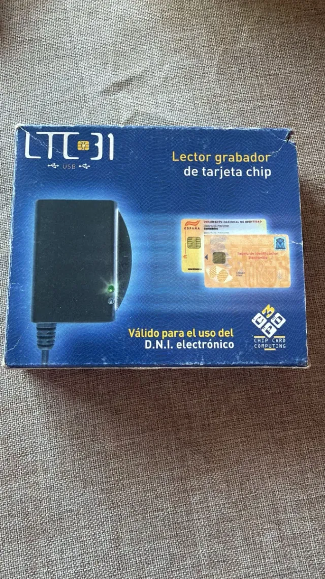 Lector Grabador Tarjeta Chip DNI LTC
