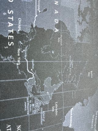 Alfombrilla ratón PC Mapa Mundo