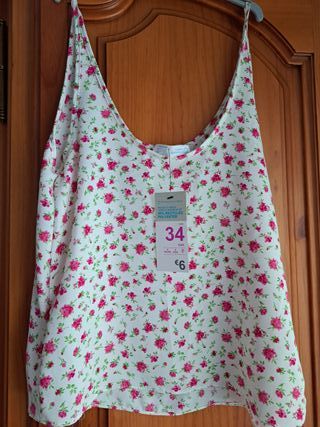 Blusa tirantes talla 34
