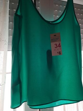 Blusa tirantes talla 34