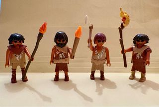 Lote Playmobil Cavernícolas Prehistoria