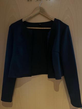 Torera Shein negra talla única