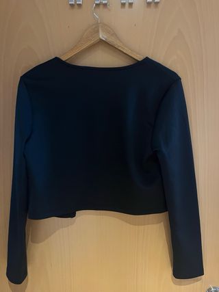 Torera Shein negra talla única