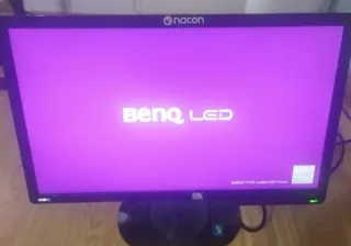 Pantalla BenQ LED Negra