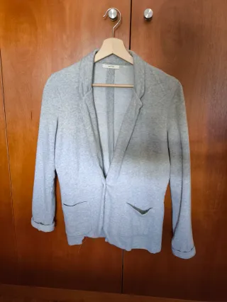 Americana gris mujer