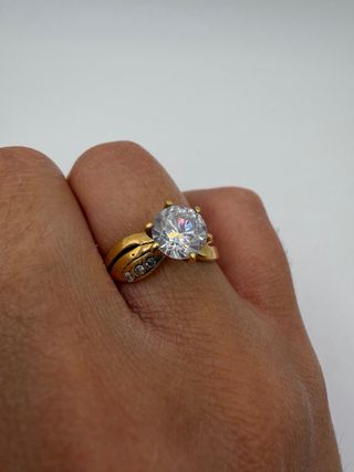Anillo Oro Amarillo 18k