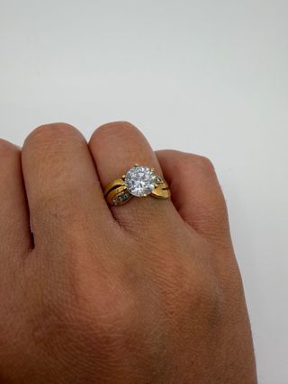 Anillo Oro Amarillo 18k