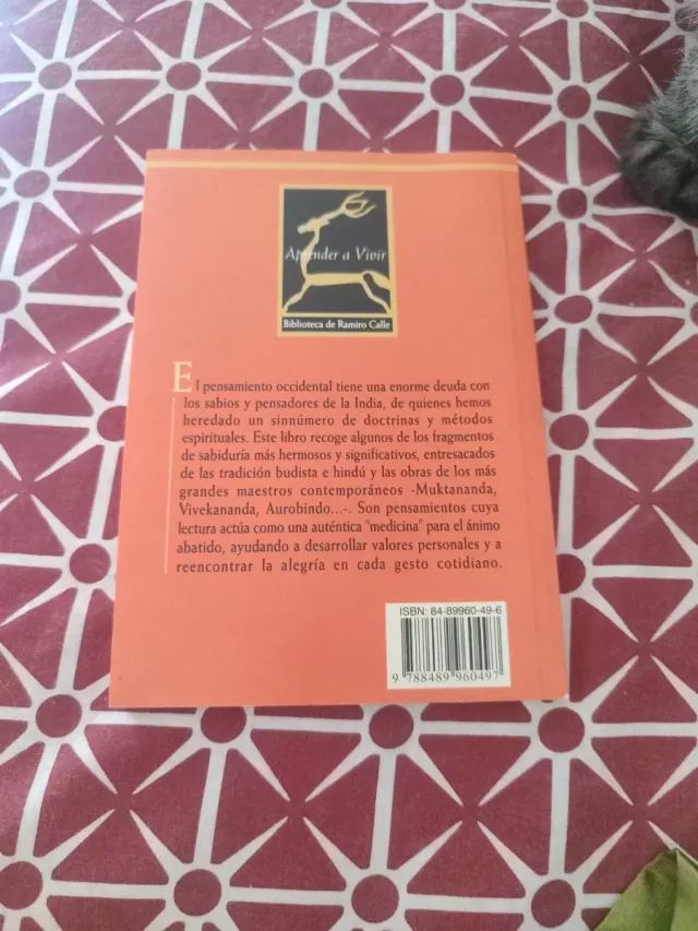 ANTOLOGIA DE SABIDURIA ORIENTAL (Aprender a Viv...