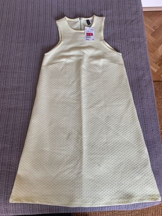 Vestido H&M Amarillo Talla 34
