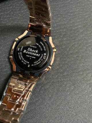 Reloj Casio G-Shock Oro Rosado