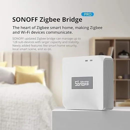 Sonoff Zigbee Bridge Pro + Zigbee Sensor Temp/Hum