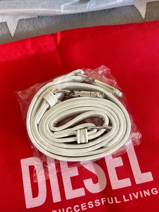 Bolso Diesel Denim con Logo Grande