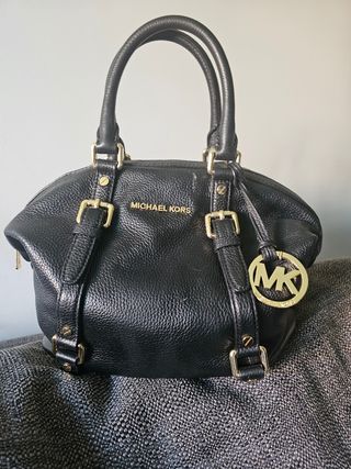 Bolso Michael Kors Piel Negro Auténtico