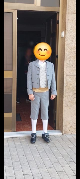 Traje infantil fallero talla 12