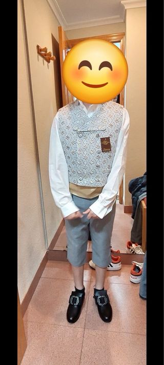 Traje infantil fallero talla 12