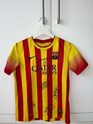 Camiseta Barça 13/14 Firmada