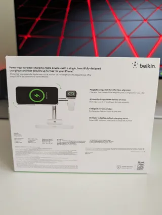 Cargador Belkin 3 en 1 MagSafe iPhone