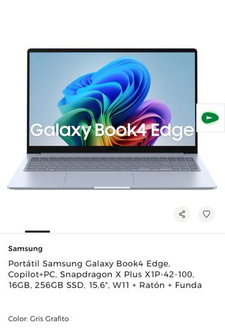 Computer portatile Samsung Galaxy Book4 Edge