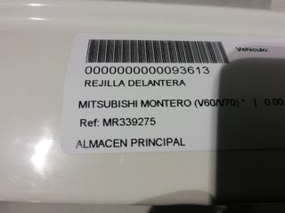 REJILLA DELANTERA MITSUBISHI MONTERO (V20/V40)