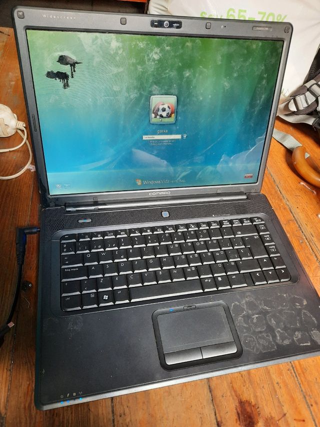 Portátil Compaq Widescreen para pesas