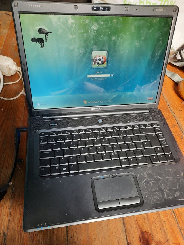 Portátil Compaq Widescreen para pesas