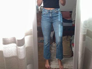 Pantalón vaquero acampanado