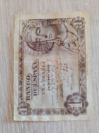 Billete 1 Peseta Banco de España 1948
