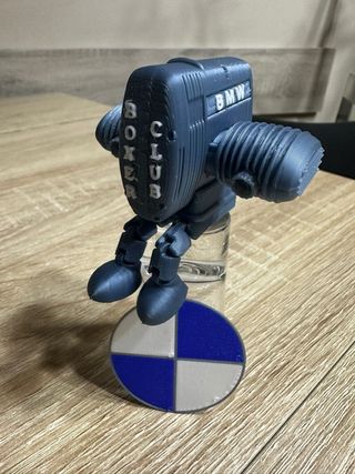 Figura  Motor Boxer BMW  articulado Personalizable