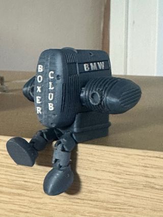 Figura  Motor Boxer BMW  articulado Personalizable