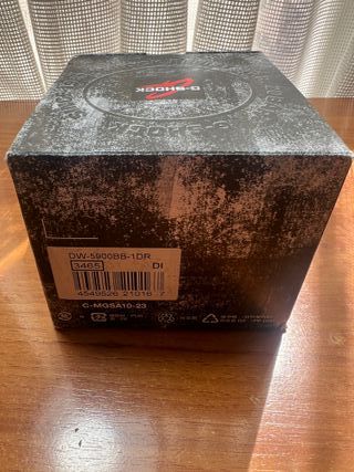 Casio G-Shock DW-5900BB-1DR Reloj Negro