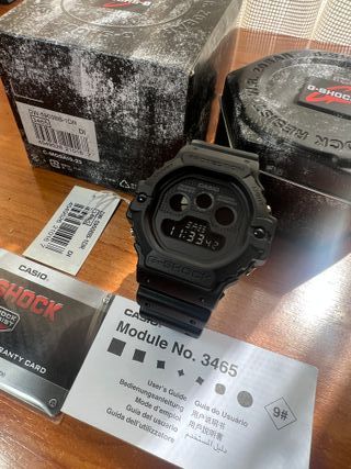 Casio G-Shock DW-5900BB-1DR Reloj Negro