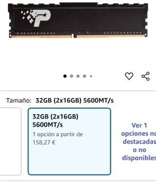 Patriot Signature DDR5 RAM 32GB (2x16GB)