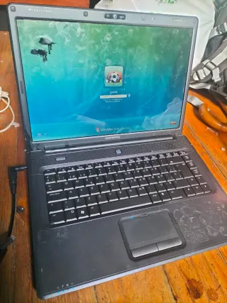 Portátil Compaq Negro/Gris para piesas 