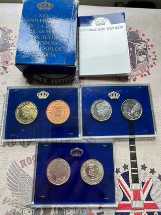 ESTUCHE PRUEBAS 500 PESETAS 1987