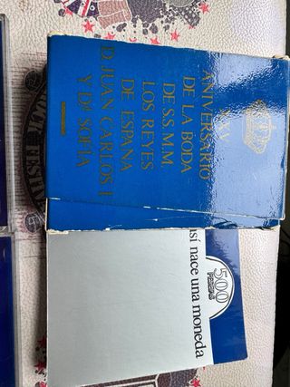 ESTUCHE PRUEBAS 500 PESETAS 1987
