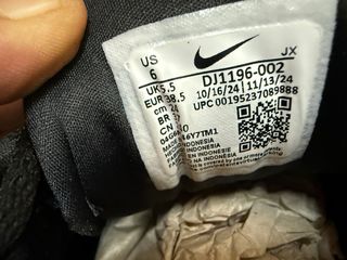 Zapatillas Nike Negras y Blancas