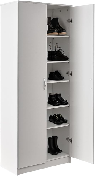 Armadio Scarpiera Gabriella a 2 Ante con 6 Ripiani