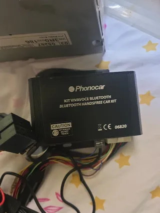 Radio Audi A4 con Kit Bluetooth Phonocar