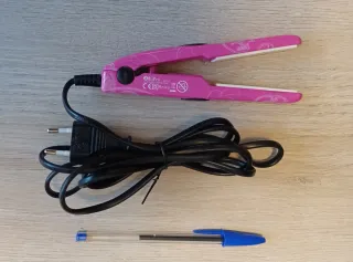 Mini plancha de pelo viaje