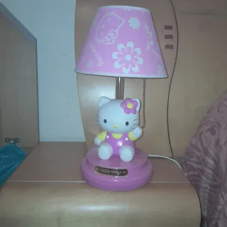 Lámpara Hello Kitty Rosa