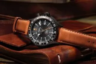 Reloj Timex GMT T2P427 Negro Naranja