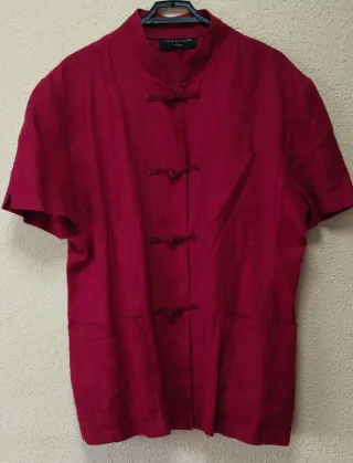 Camisa oriental con medidas. 