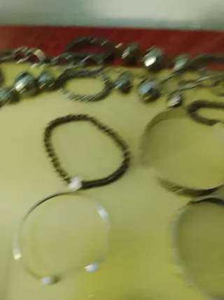 Collar bisutería eslabones y cuentas